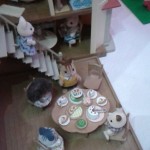 Sylvanian Family autour d'un bon repas