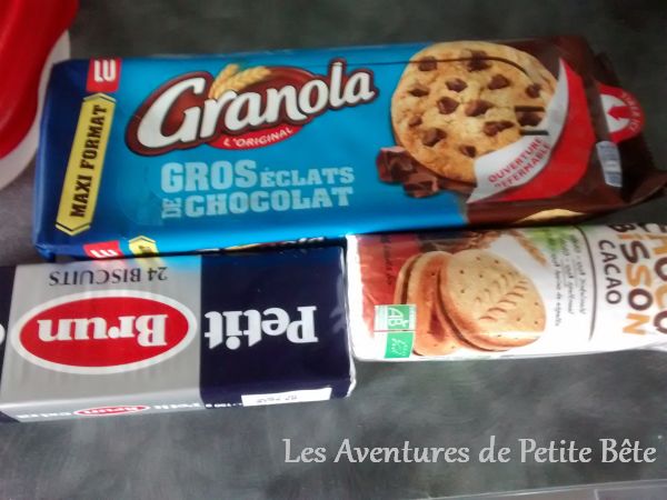 Mes petits gâteaux plaisirs.